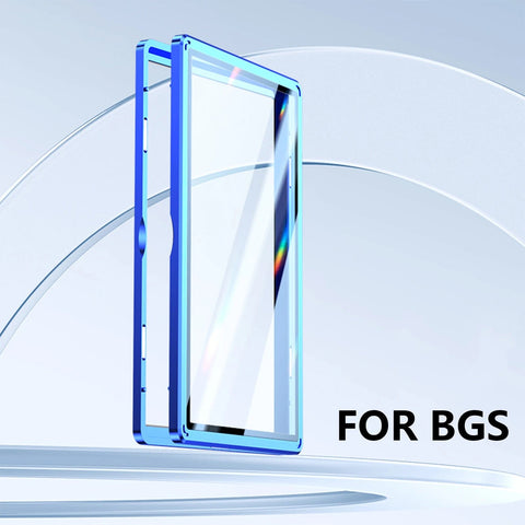 Image of Blue color Graded Trading Cards Protector Case for BGS Slabs Display Box