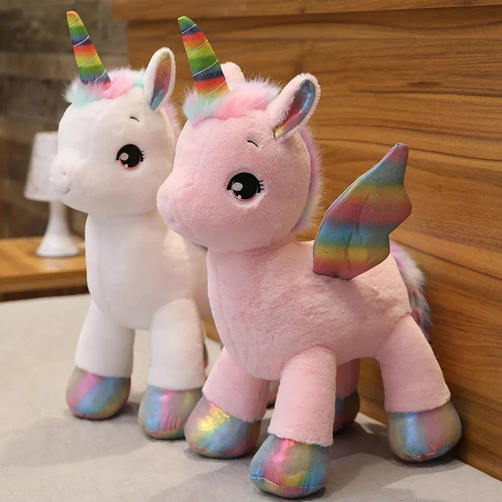 Glowing Winged Alicorn Unicorn Plush Toy