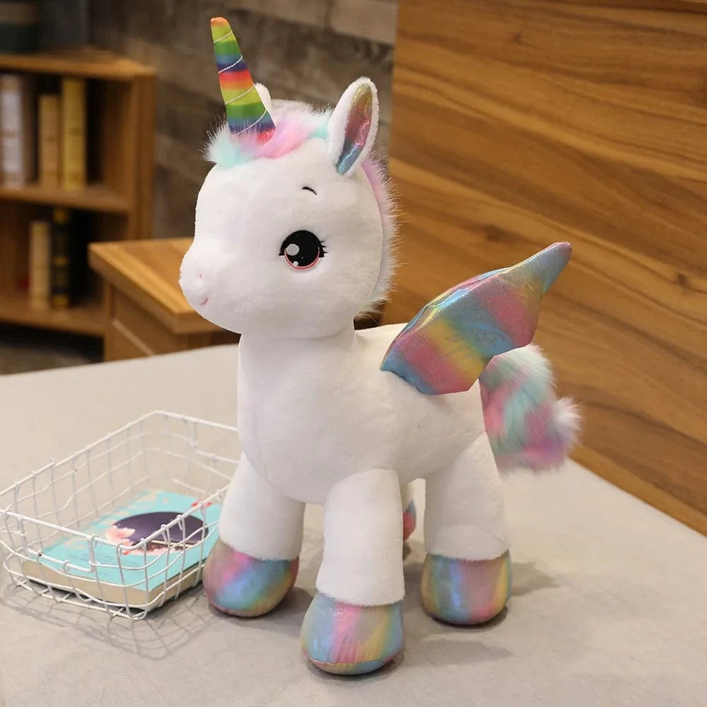 Glowing Winged Alicorn Unicorn Plush Toy