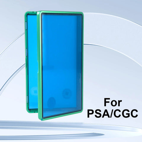 Image of Green color Graded Trading Cards Protector Case for BGS PSA Slabs Display Box