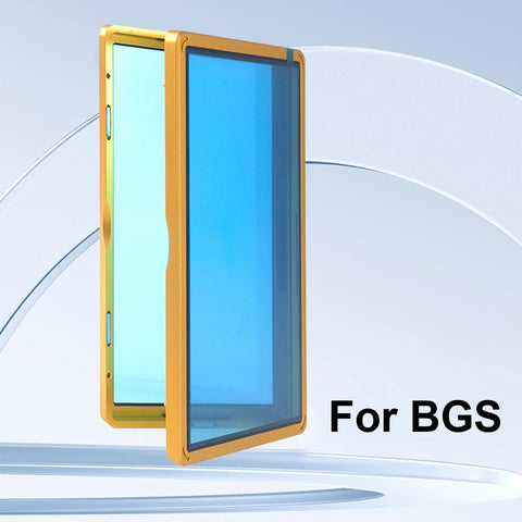 Image of Orange color Graded Trading Cards Protector Case for BGS Slabs Display Box