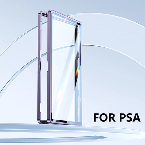 Image of Purple color Graded Trading Cards Protector Case for PSA Slabs Display Box