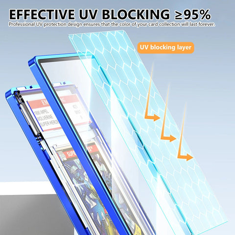 Image of UV resistance Graded Trading Cards Protector Case for BGS PSA Slabs Display Box