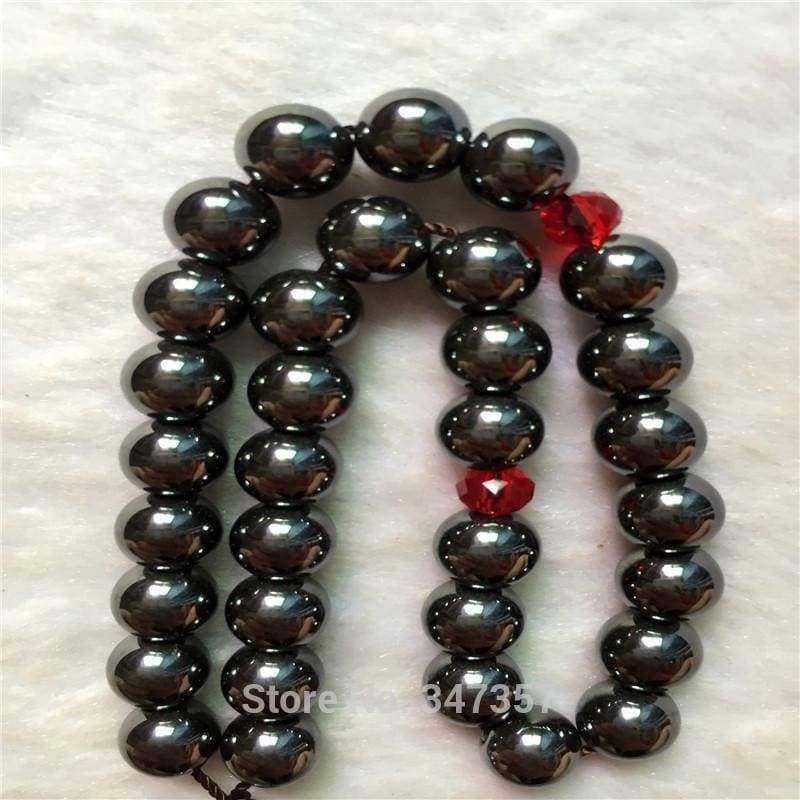 8mm Hematite Stone  Round Shape 33 Tasbeeh IS1 IS2 NS3 Almas Collections tasbeeh