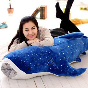 Blue, Gray or Pink Whale Shark Plush Toys sizes 50-150cm  from Almas Collections