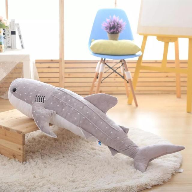 Gray  Whale Shark Plush Toys sizes 50-150cm  from Almas Collections