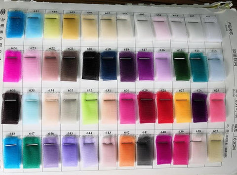 Image of Sleeveless Tulle Boho Bridal Gown Wedding Dress color choices from Almas Collections