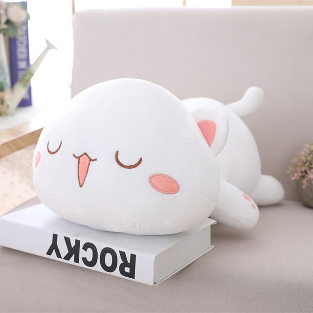 Cute Cat Plush Toy in white colour