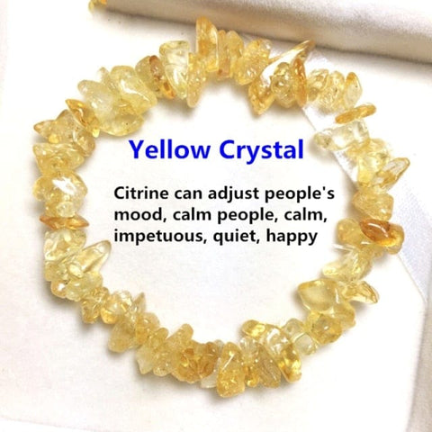 Image of Yellow crystal bracelet from Almas Collections