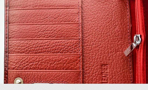 Image of New Luxury Genuine Leather Ladies Clutch Alligator design H1 Almas Collections  New Luxury Genuine Leather Ladies Clutch Alligator design