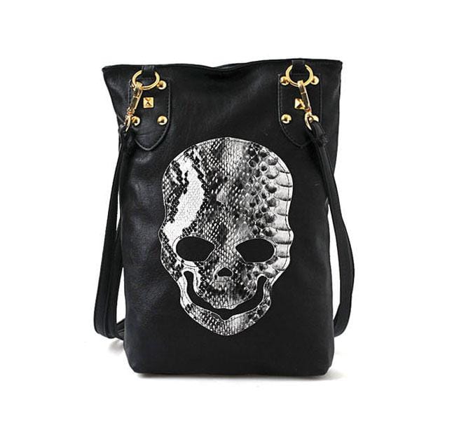 Punk Tote CrossBody Shopping Bag H1 Almas Collections  tote bag