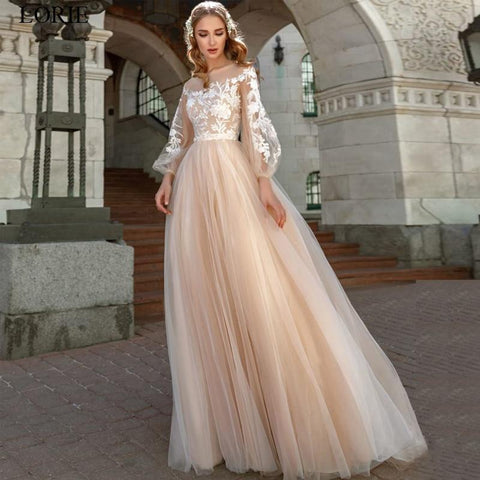 Image of Tulle Boho Wedding dress from Almas Collections
