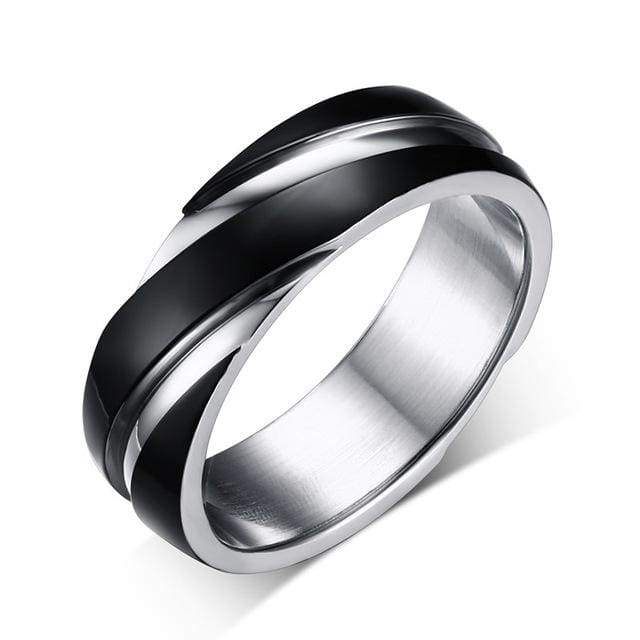 Women/Men Stainless Steel Black, Rose, Gold Colour NS3 Almas Collections other ring