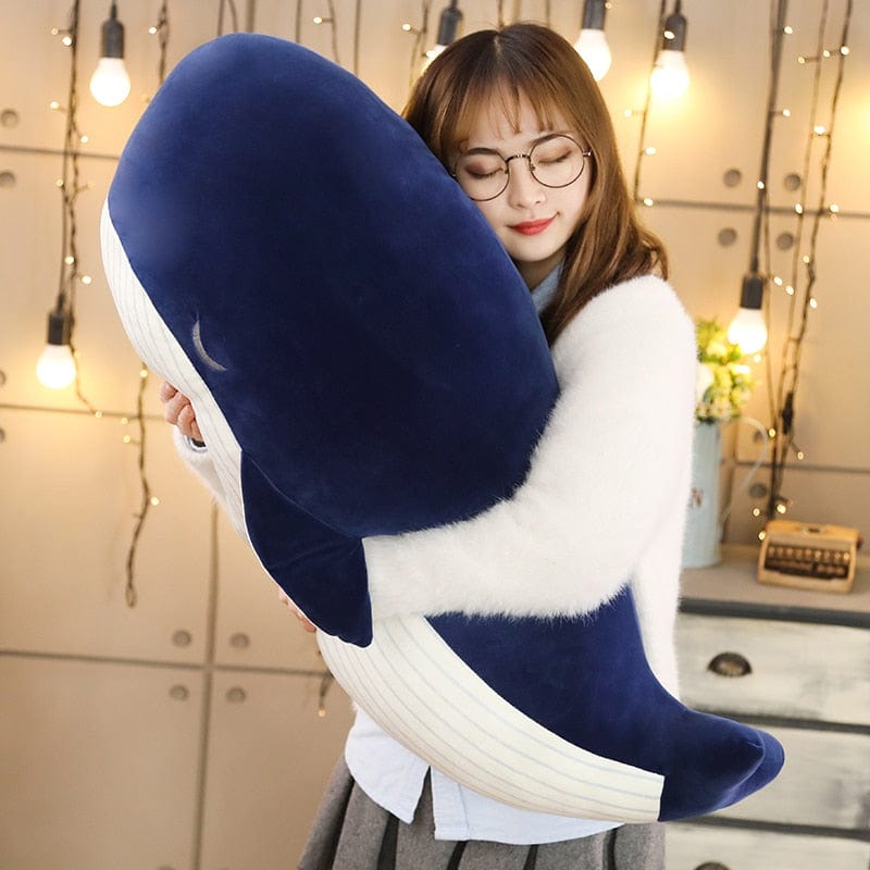 Super Soft Big Blue Whale Plush Toy KS1