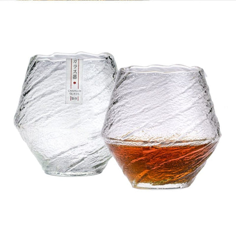 Image of Japanese Handmade Hammered Drink Glasses from Almas Collections