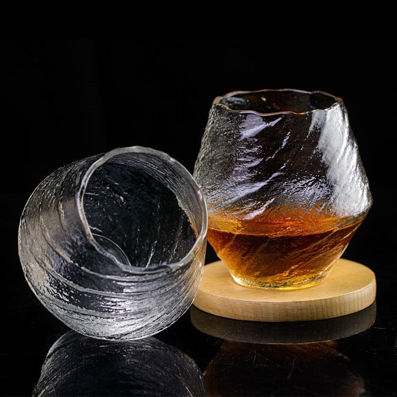 Japanese Handmade Hammered Drink Glasses from Almas Collections