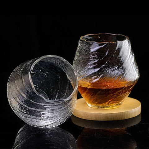Image of Japanese Handmade Hammered Drink Glasses from Almas Collections