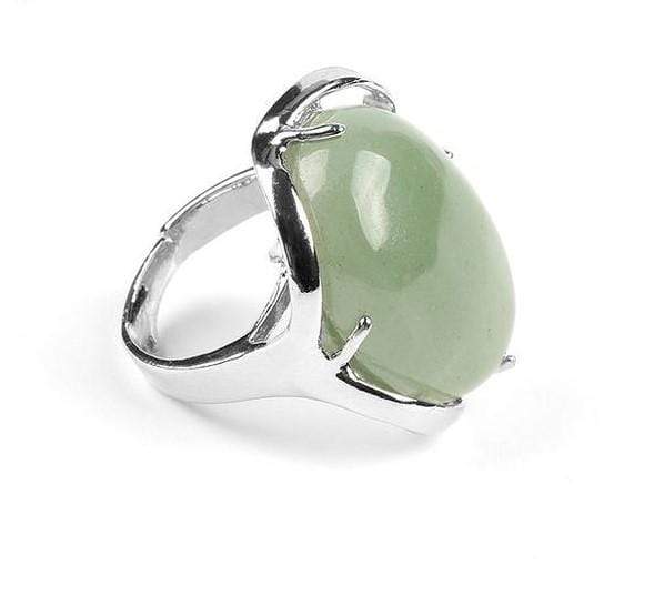 New Natural Gem Stone Reiki Chakra Healing Point Ring NS3 IS1 IS2 VAL1 Almas Collections  Gem stone rings