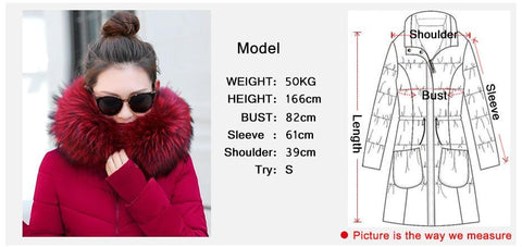 Image of New Almas Long Hooded Parkas Winter Jacket Almas Collections 