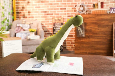 Image of Plush Dinosaur Toys in green colour from Almas Collections
