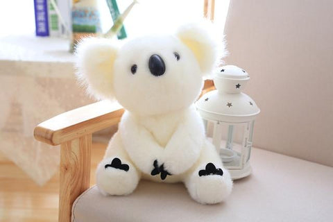 Image of Henry Plush Koala Plush Toys in white from Almas Collections