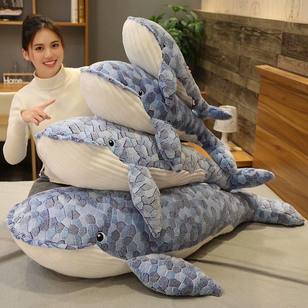 New Giant Plush Whale Toy