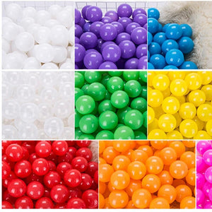 50 Pcs 7cm Colorful Ball Pit Plastic Balls