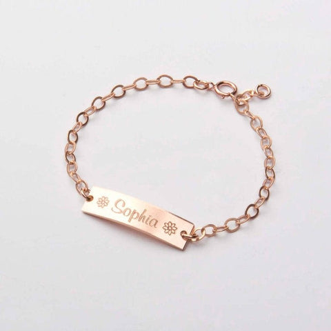 Image of New Adjustable Personalized Baby Name Bracelet IS1 IS2 NS3 KS1