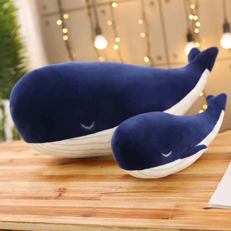 Super Soft Big Blue Whale Plush Toy from Almas Collections
