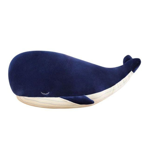 Image of Super Soft Big Blue Whale Plush Toy