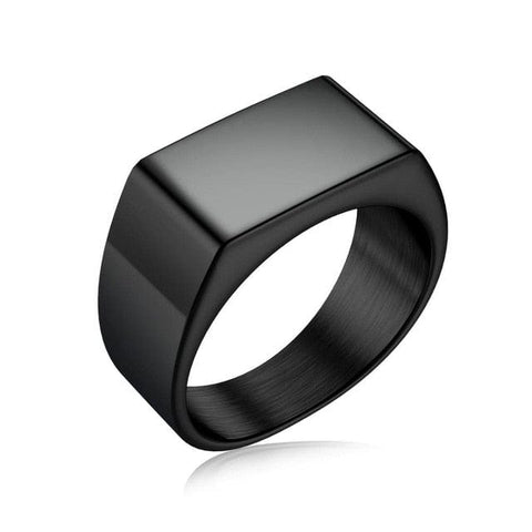 Image of New Stainless Steel Signet Ring for Him IS1 IS2 NS3