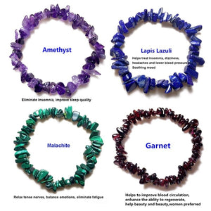 Real gemstone bracelets from Almas Collections