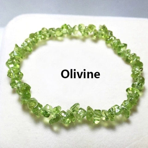 Image of Olivine Stone bracelet from Almas Collections