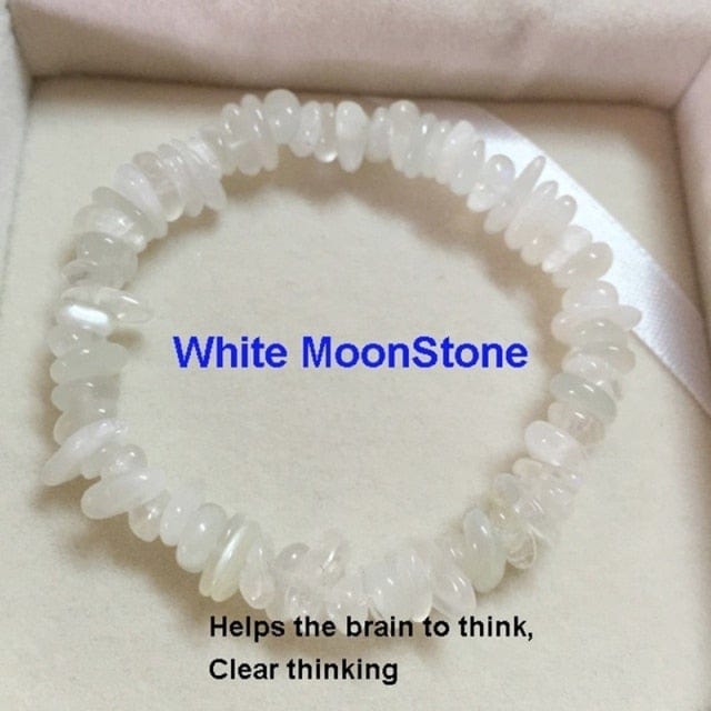 white moonstone bracelet from Almas Collections