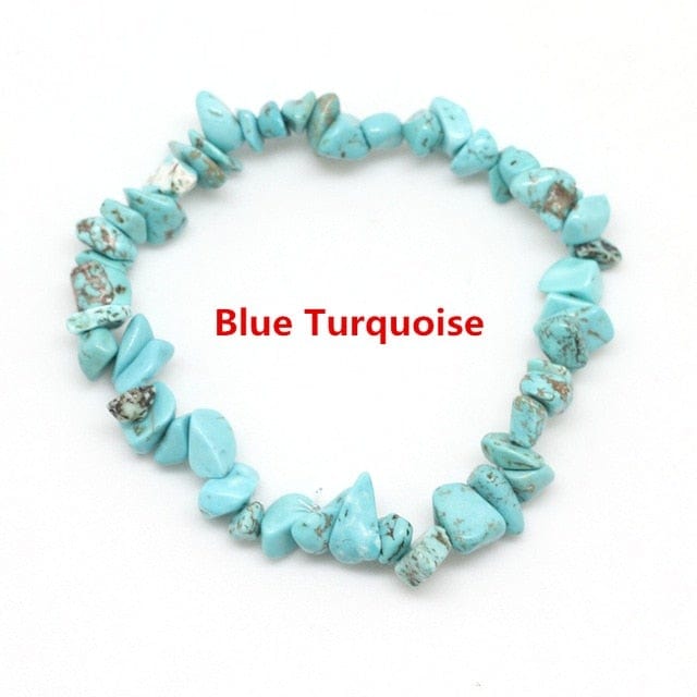 Blue Turquoise stone bracelet from Almas Collections