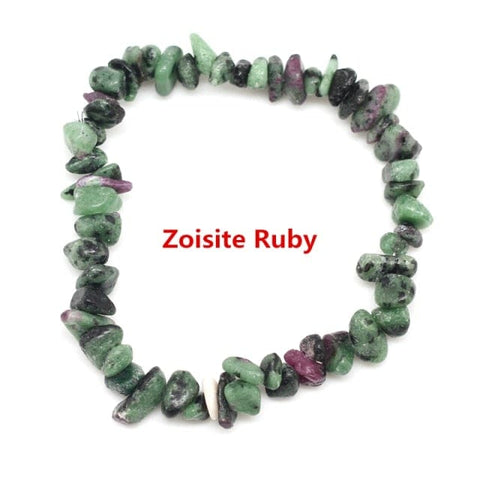 Zoisite Ruby Stone bracelet from Almas Collections