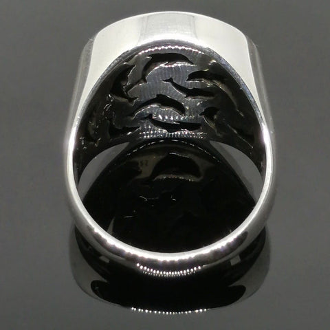 Image of 99 Names Of Allah 925 Sterling Silver Ring | Allah Ring | from Almas Collections