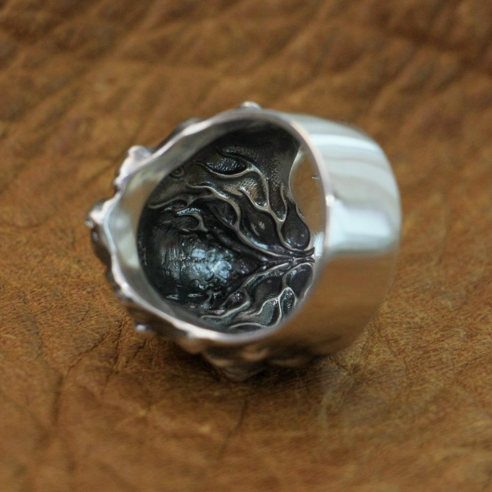 New Lion Real 925 Sterling Silver Ring NS3 IS1 IS2 VAL1 Almas Collections  men real 925 sterling silver ring