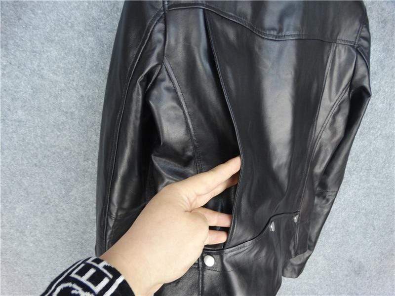 New Genuine Leather Slim Biker Chick Jackets quality leather from Almas Collections